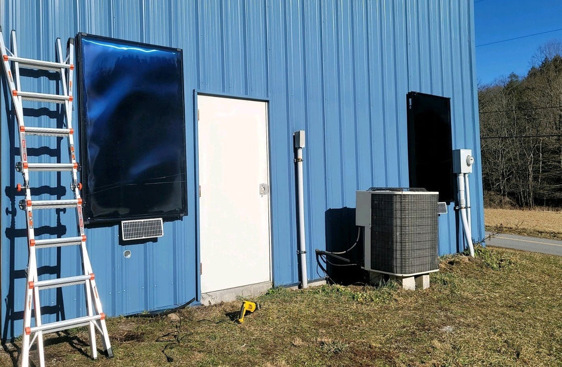 Customer Story:  Warming a large shop in Central Pennsylvania