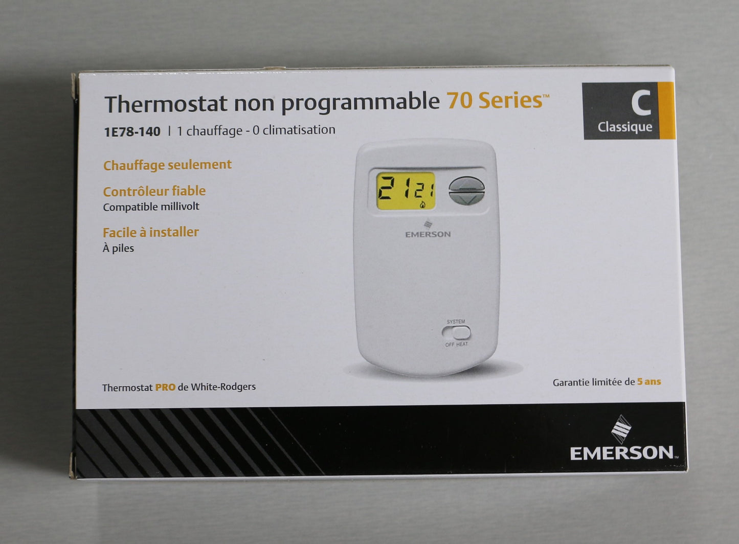 Heat-Only Thermostat