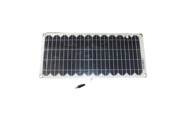 10W PV panel with mounting bracket